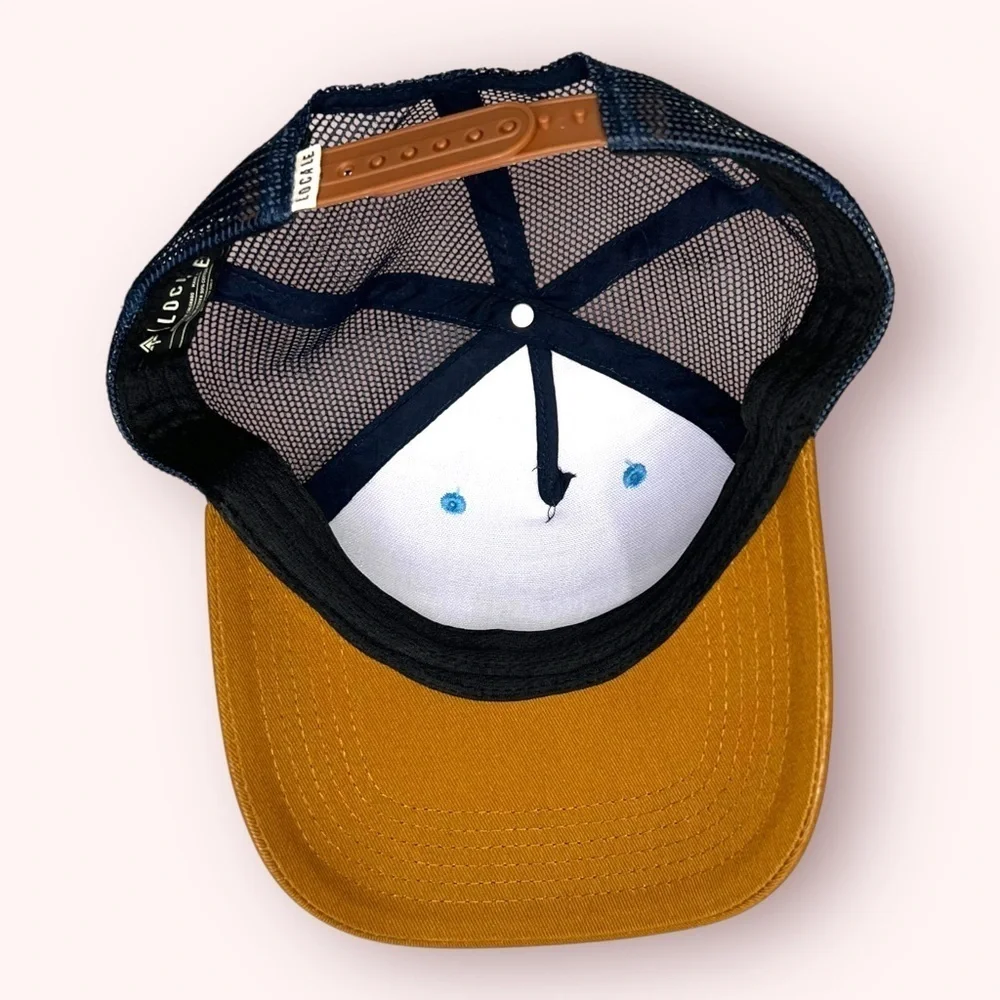 Colorful Gradient Snap Back Baseball Cap Trucker Hat